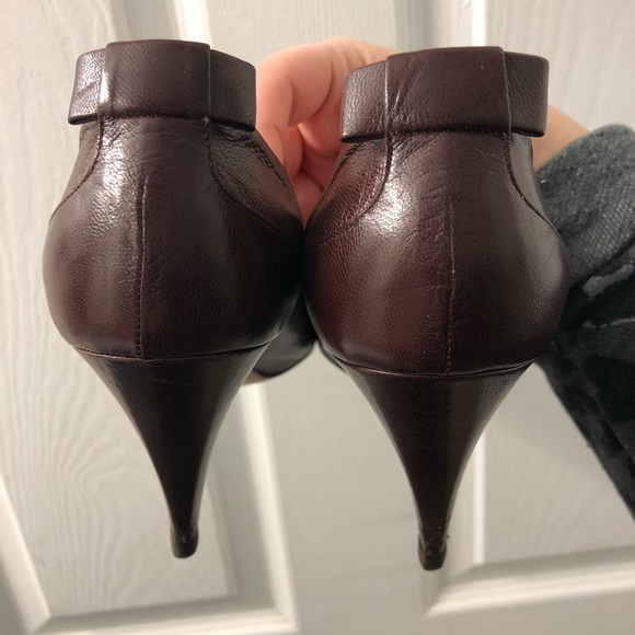 Vintage Christian Dior brown leather heels - Picture 13 of 16